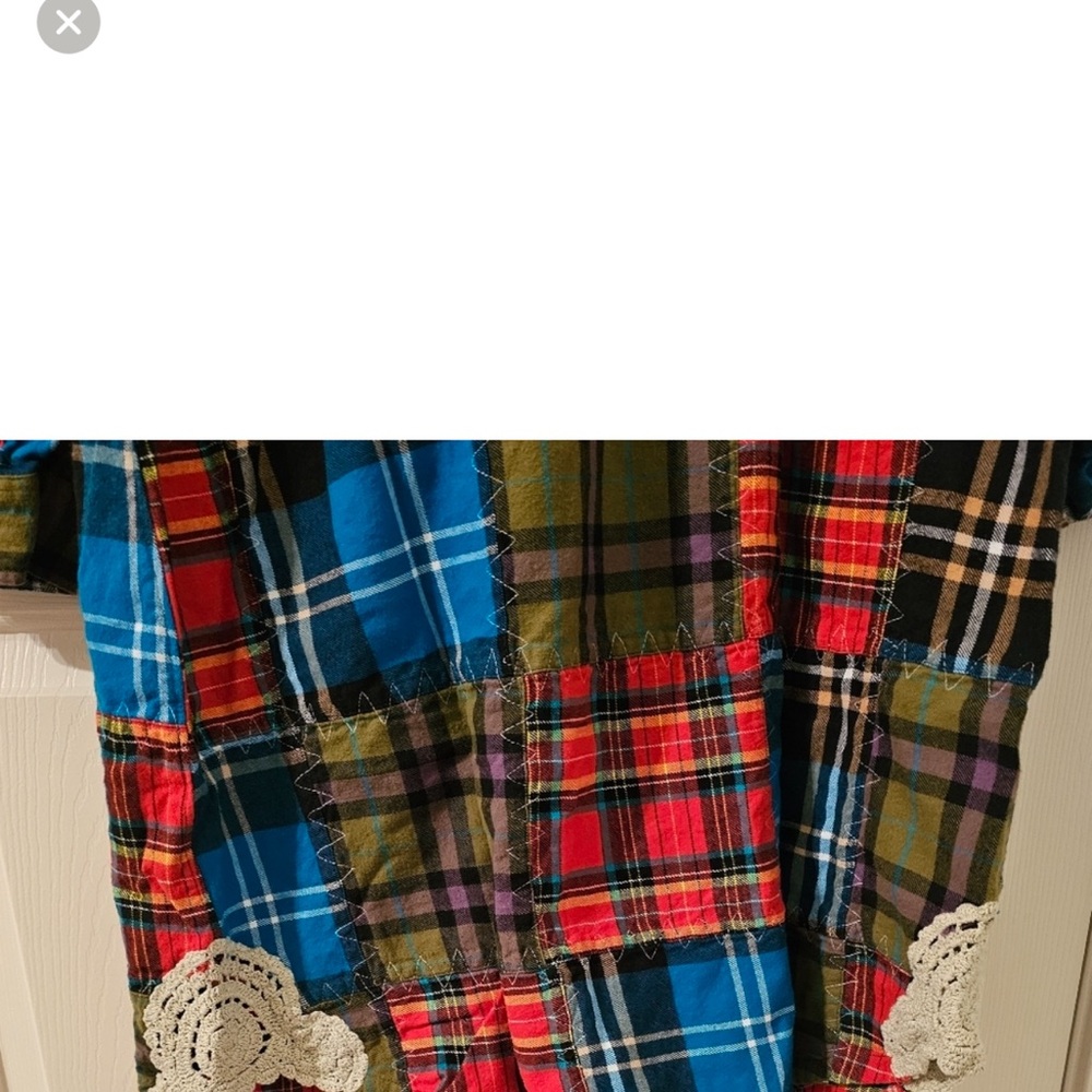 Soft Surroundings Highland Plains Patchwork Dress - image 7